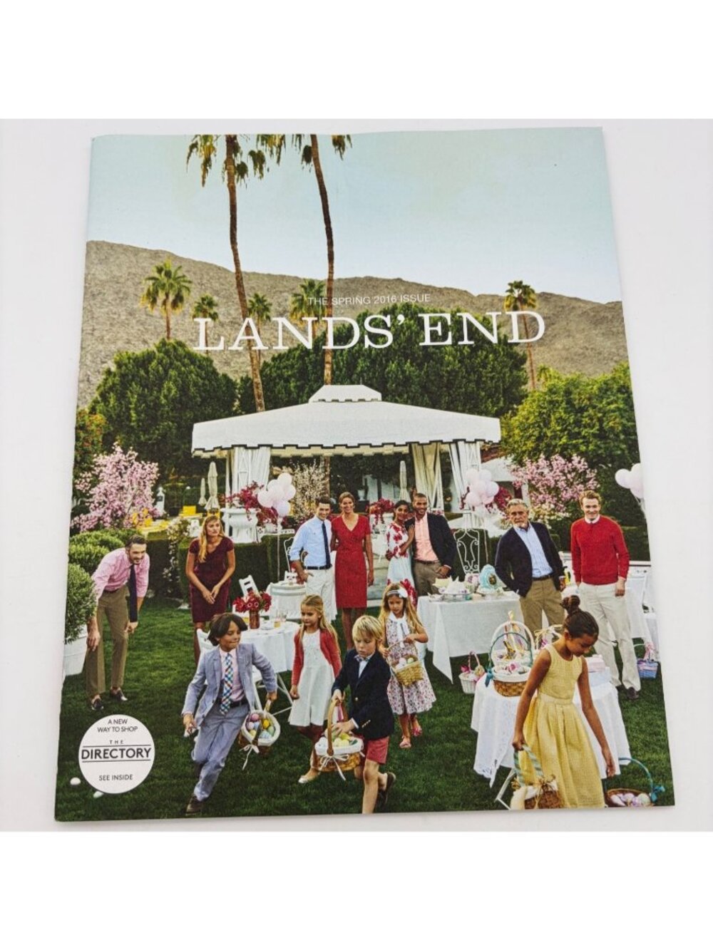 2016 Lands' End Spring Catalog Gloria Steinem Legend Series Fashion Apparel Book